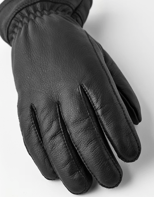Hestra Buvika Deerskin Musta 04