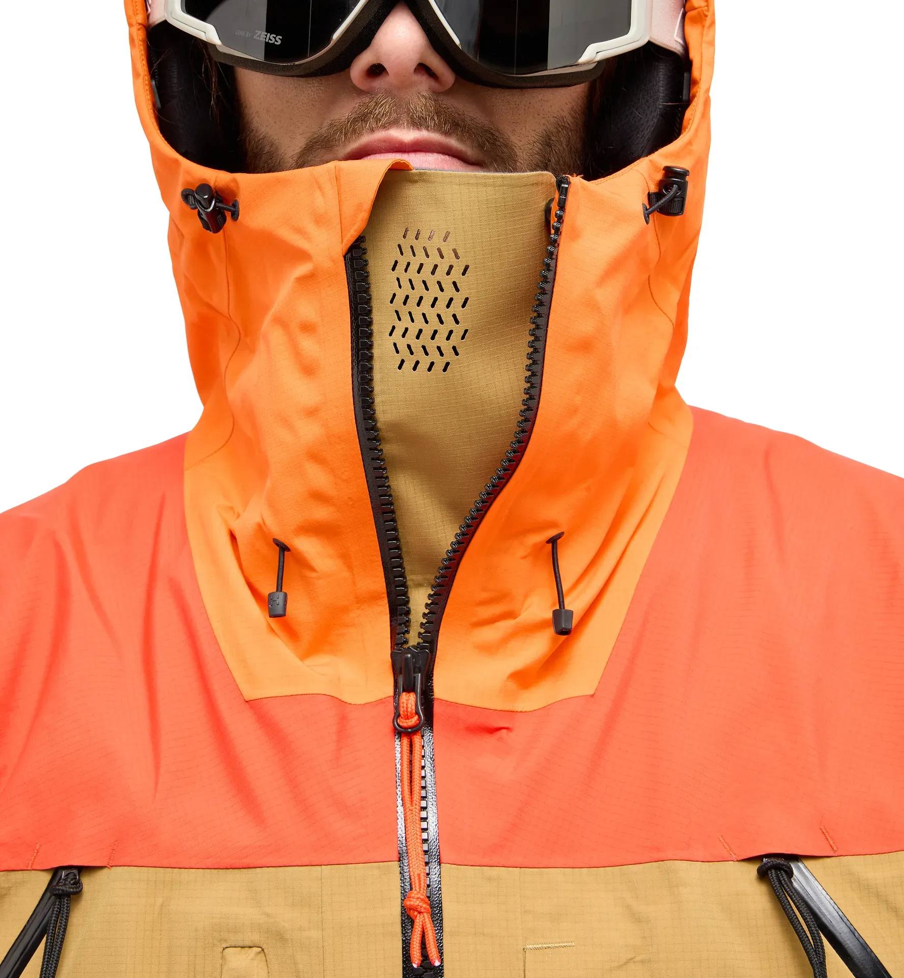 Haglöfs Vassi GTX Pro Jacket Men Cinnamon Brown/Habanero 14