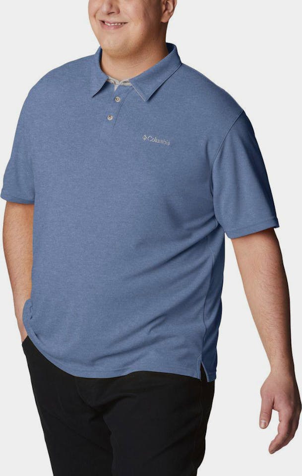 Columbia Men's Nelson Point Polo Big Dark Mountain 04