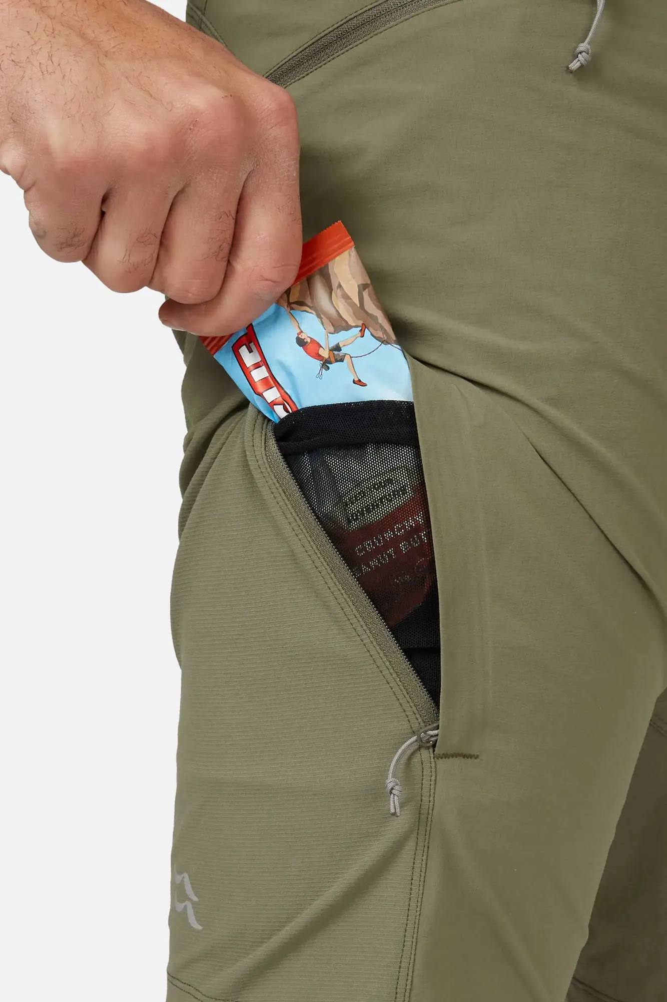 Rab Men's Cinder Crank Shorts Light Khaki 06