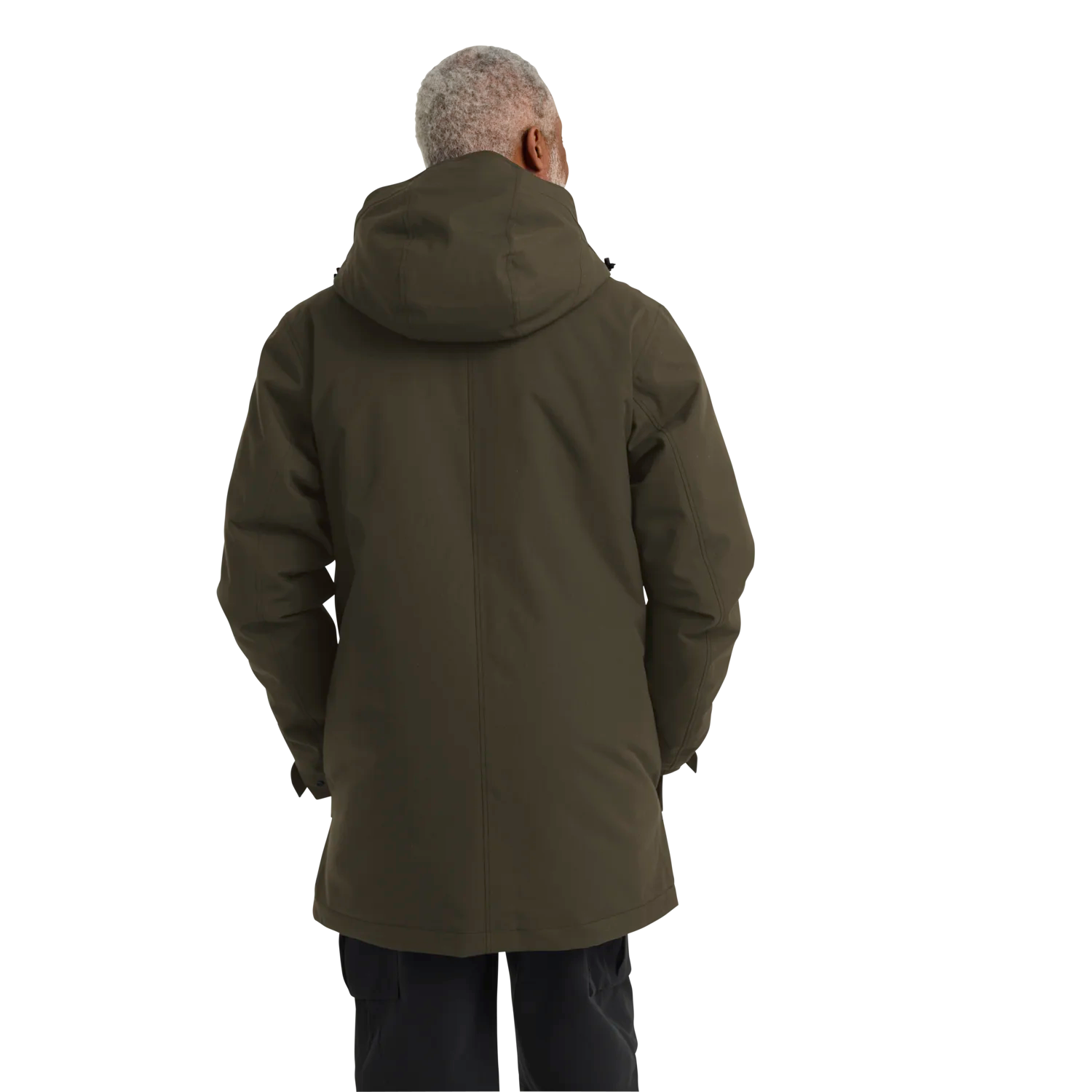 Jack Wolfskin Men's Canyon Shield Parka - Miesten talvitakki Obsidian 06