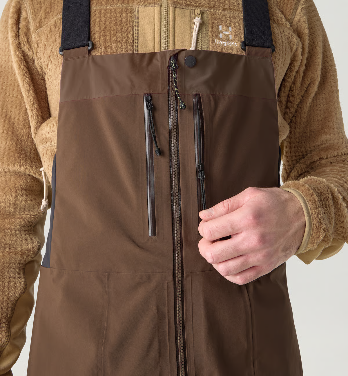 Haglöfs Men's Vassi GTX Pro II Bib Woodland Brown 13