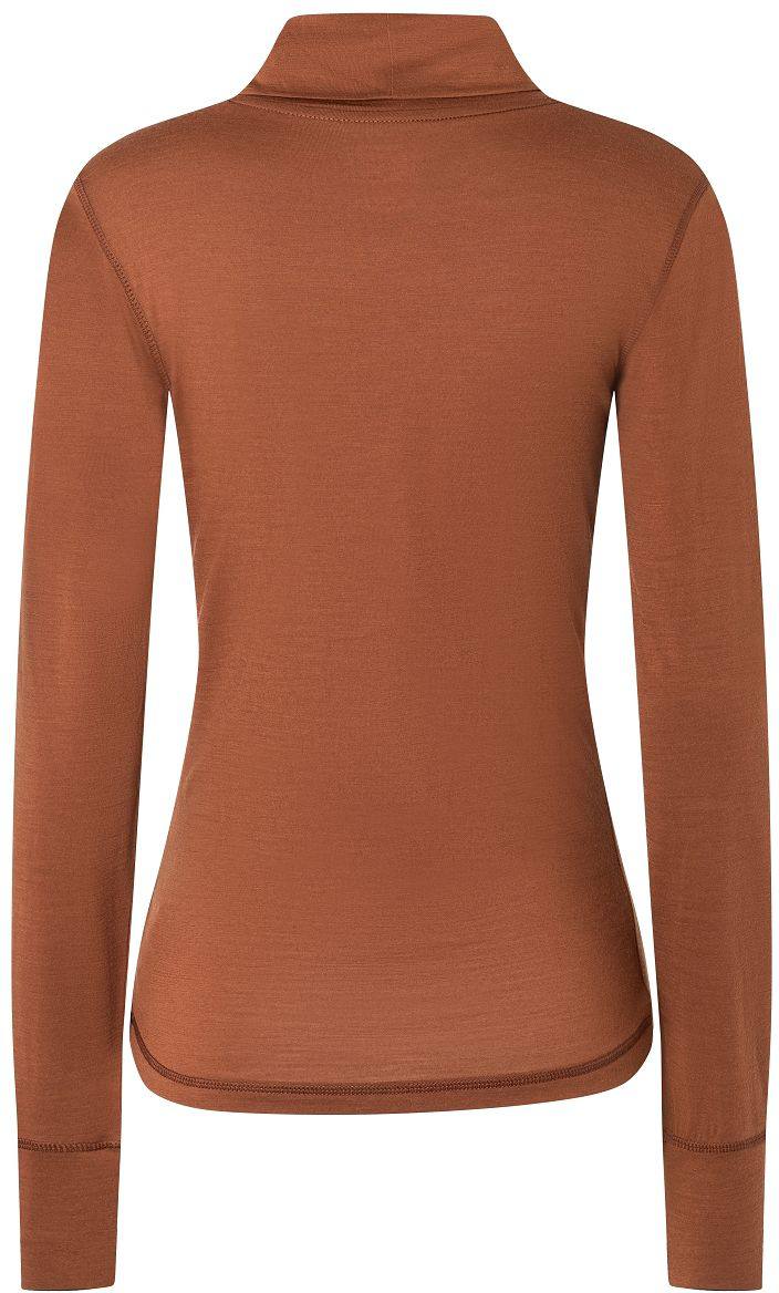 Supernatural Women's Flear Roll Neck Horn Brown 02