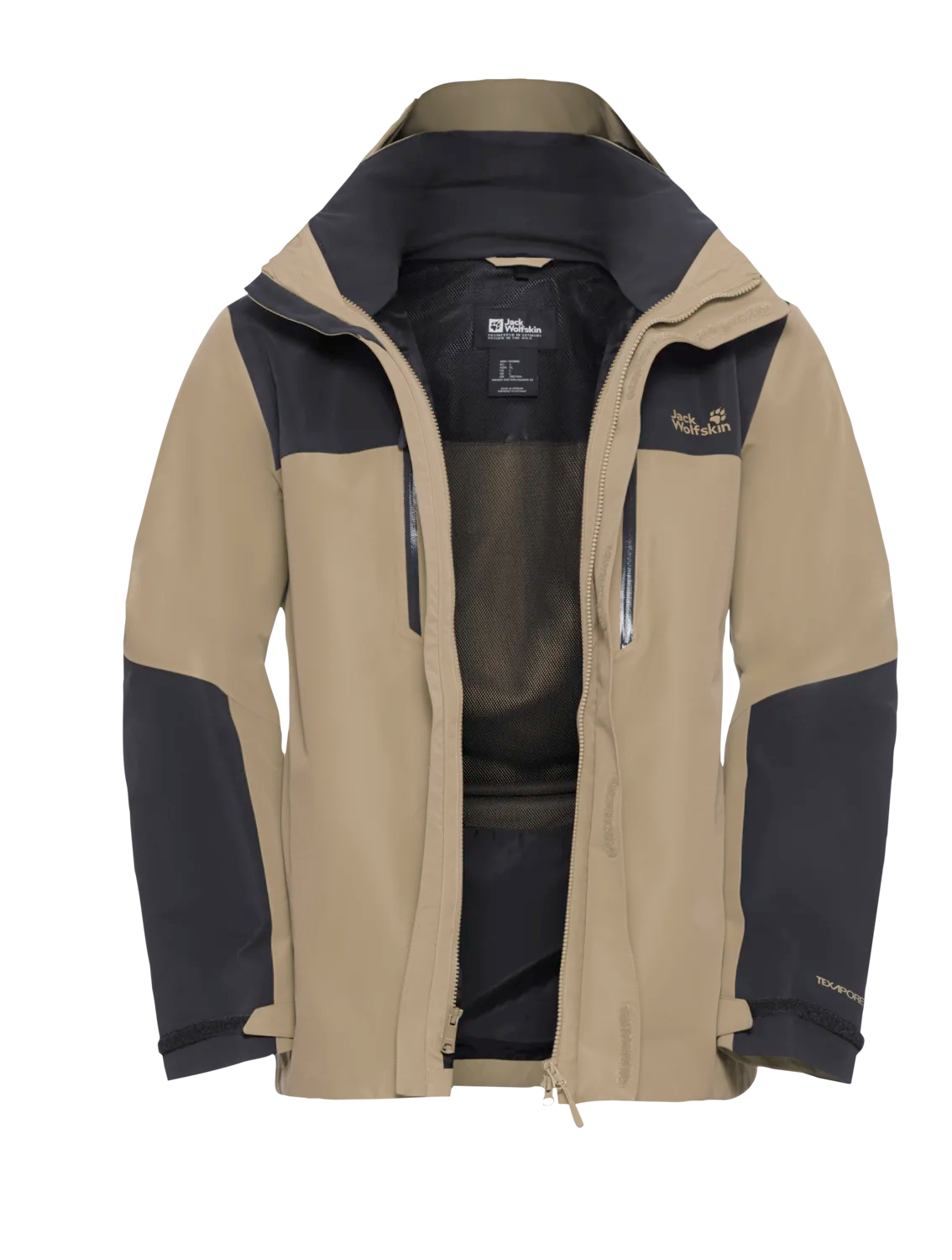 Jack Wolfskin Men's Jasper 2L Jacket Hazel Wood 03