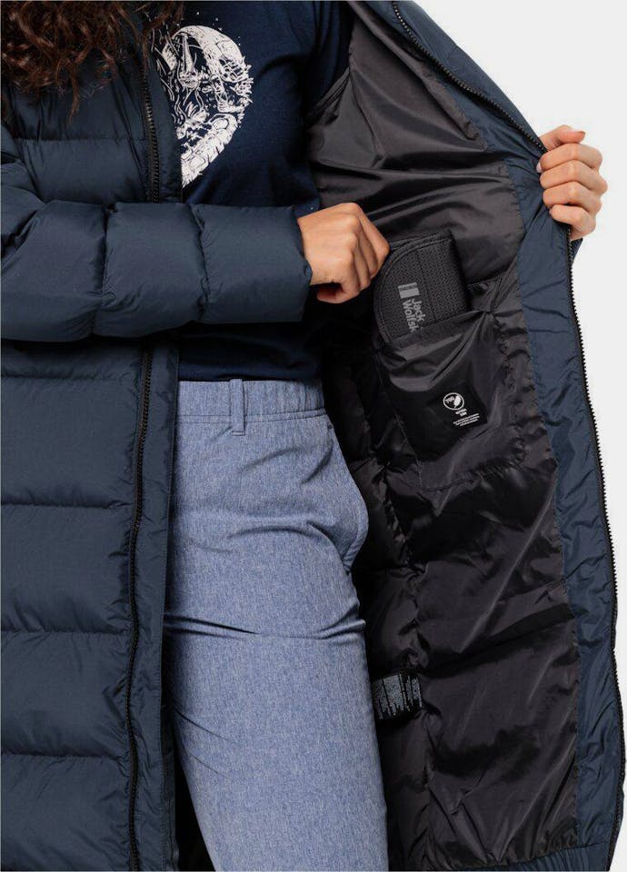 Jack Wolfskin Women's Frozen Palace Coat Night blue 07