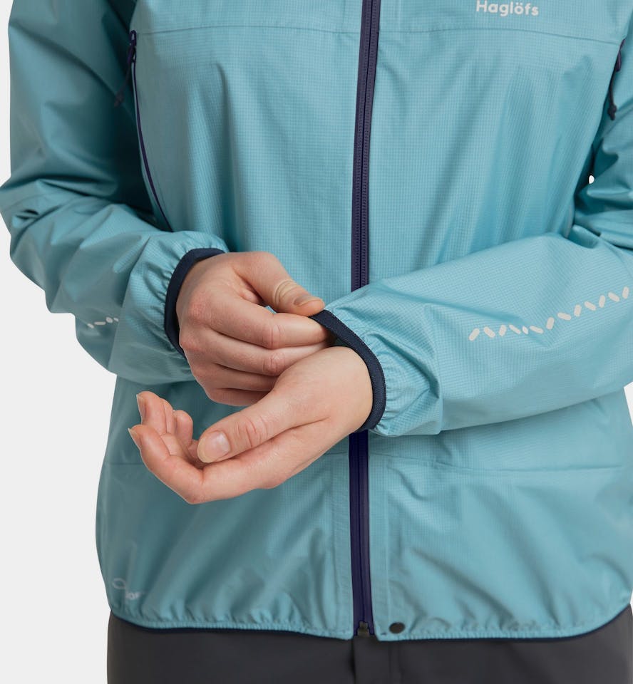 Haglöfs Women's L.I.M Proof Jacket Frost Blue 09