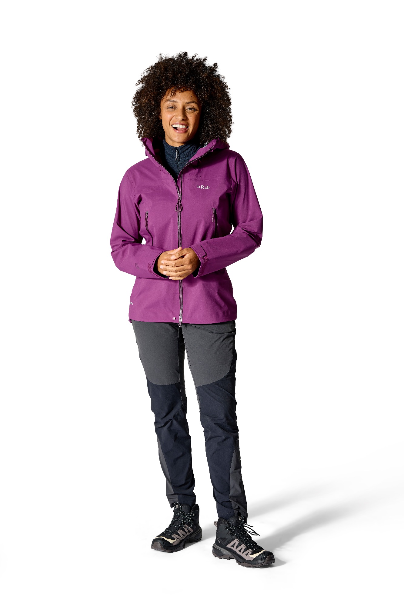 Rab Women's Kangri GTX Jacket Plum 04