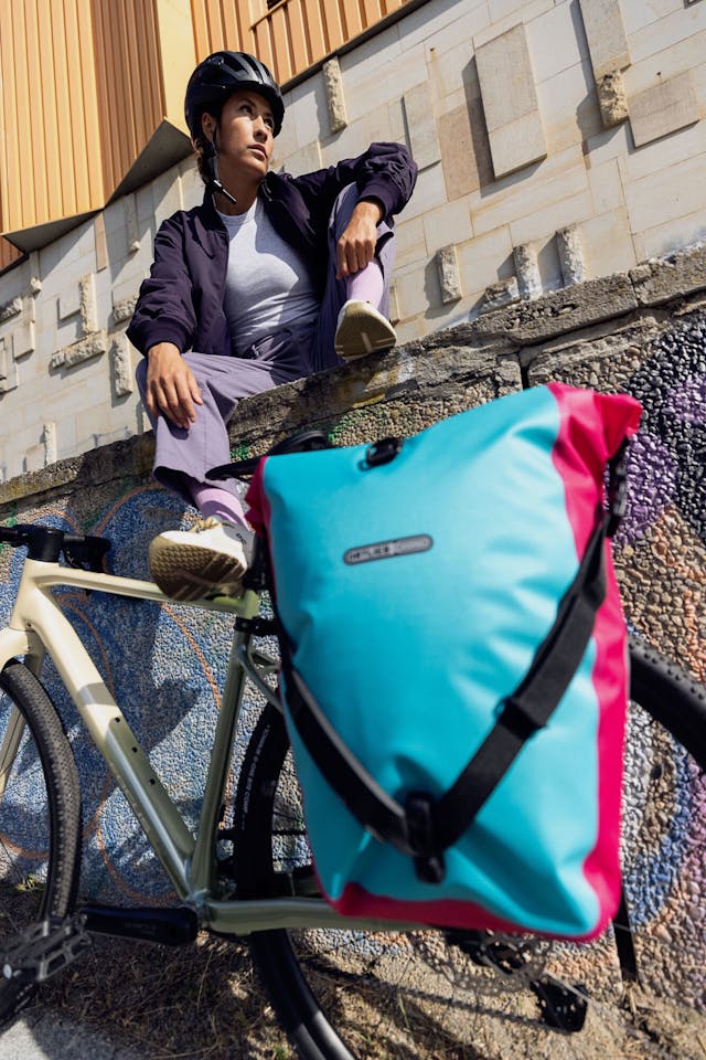 Ortlieb Back-Roller Cyber, yksi kappale Sininen / Pinkki 03