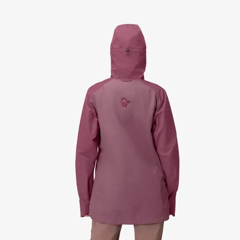 Norrøna Women's Femund Cotton Anorak Grape 02