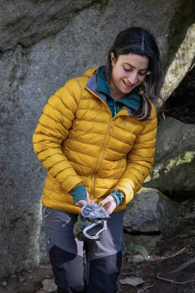 Rab Women's Cirrus Alpine - Naisten kevyttoppatakki Sahara 08