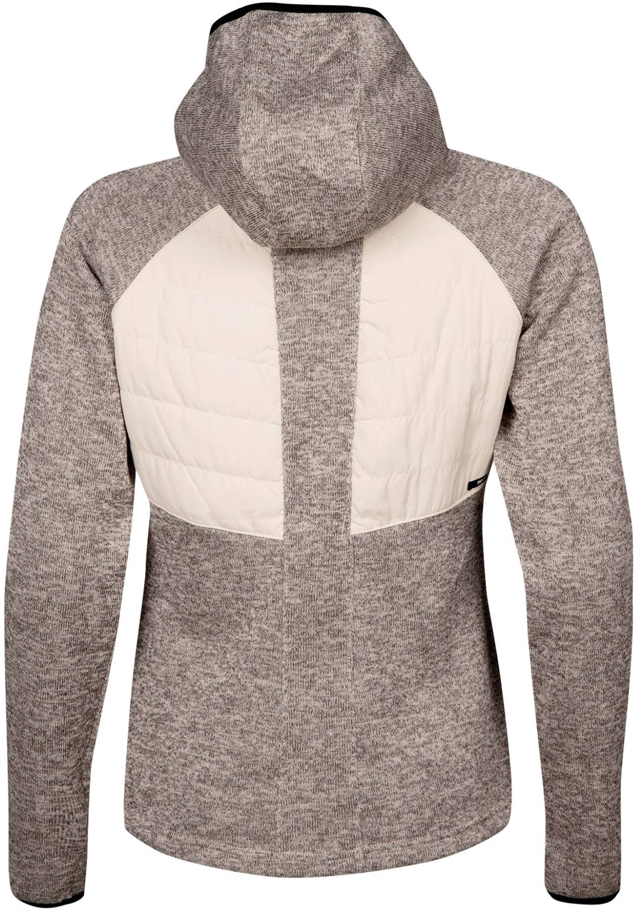 Halti Women's Streams Hybrid Knit Layer Fog Beige Melange 03