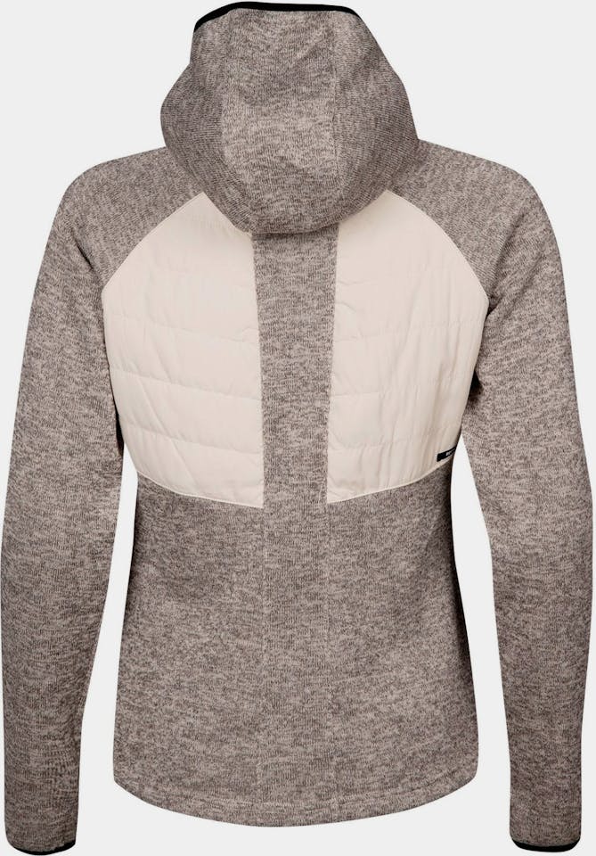 Halti Women's Streams Hybrid Knit Layer Fog Beige Melange 03