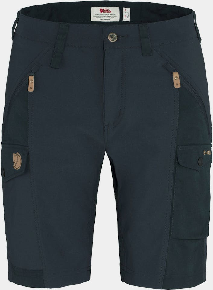 Fjällräven Nikka Shorts Curved W Dark navy 01