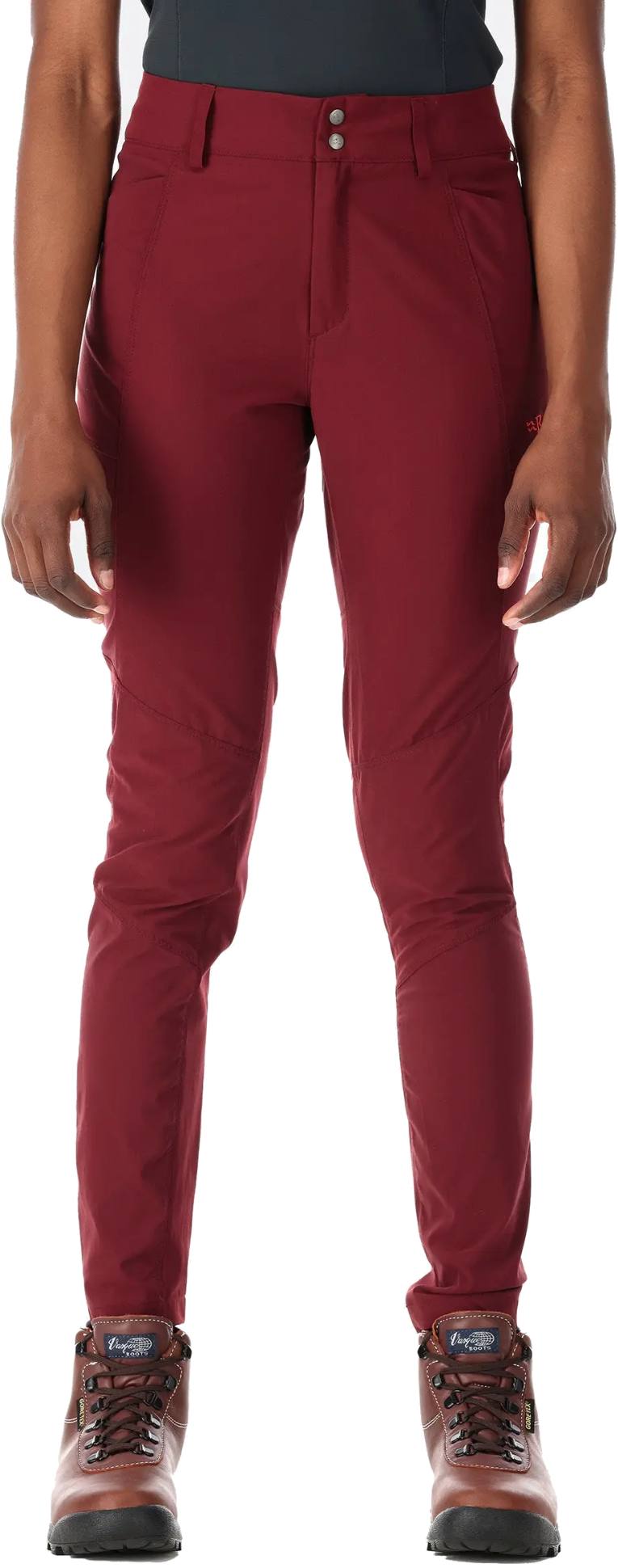 Rab Women's Incline Light Pants Dark red 04