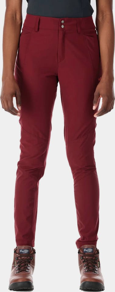 Rab Women's Incline Light Pants Dark red 04