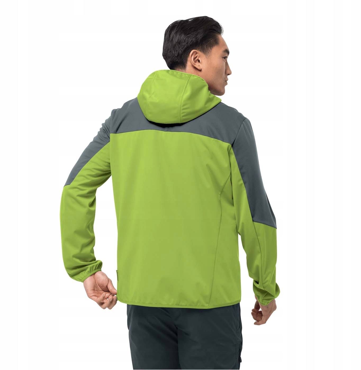 Jack Wolfskin Go Hike Softshell Jacket M Lime 04