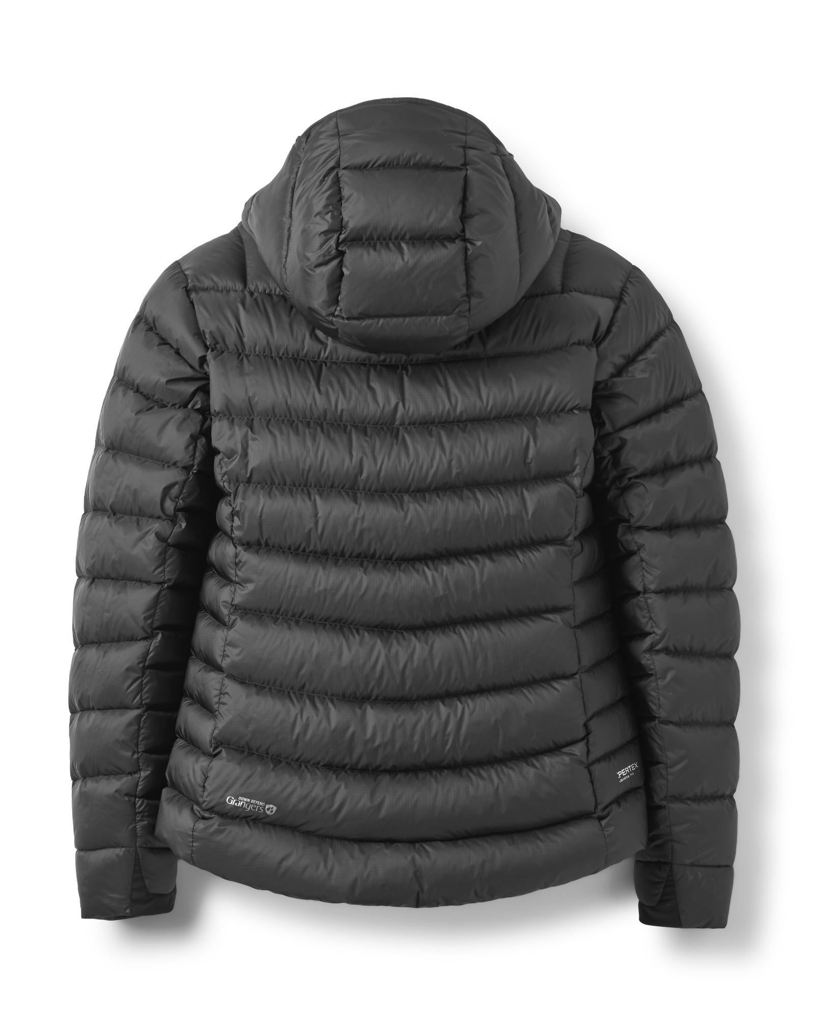 Rab Women's Electron Pro Hoody - Naisten untuvatakki Musta 02