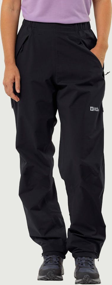 Jack Wolfskin Women's Rainy Days 3L Pants Musta 05