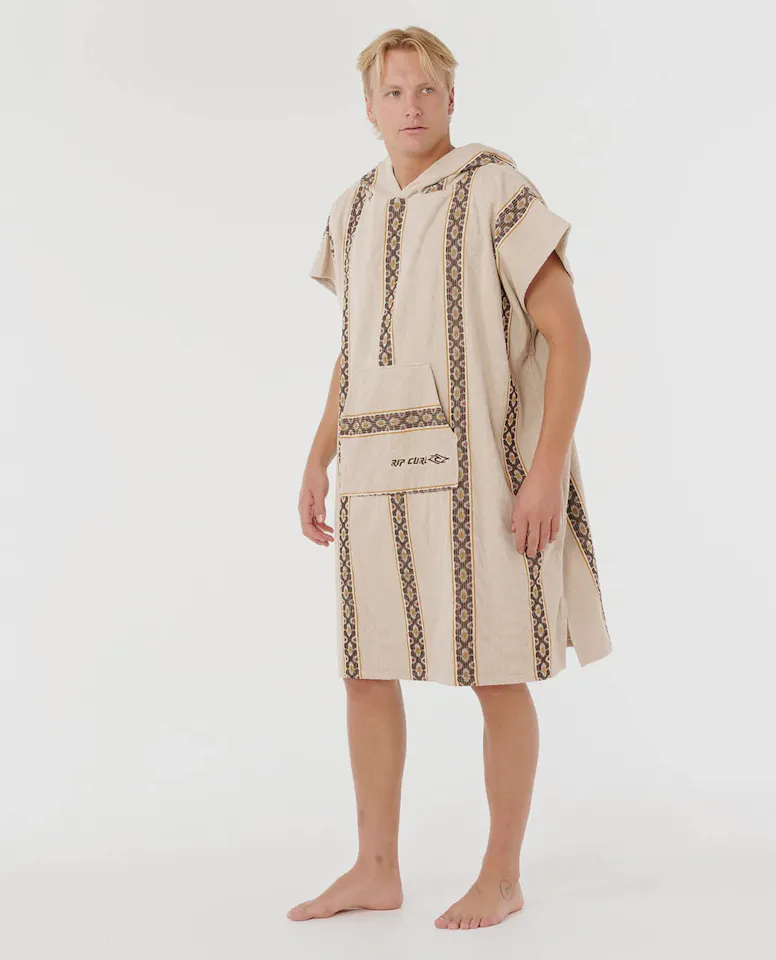 Rip Curl Classic Surf Hood Towel Bone 02