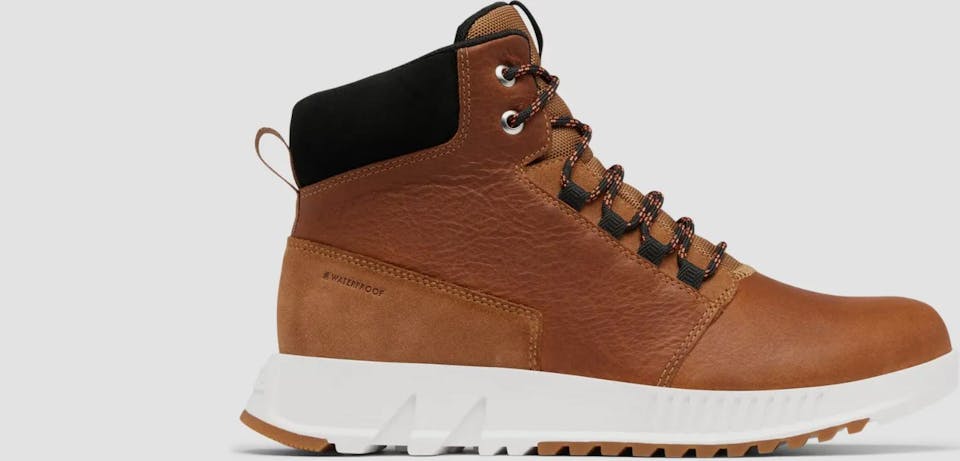 Sorel Men's Mac Hill Lite Mid Plus Waterproof Elk, black 01