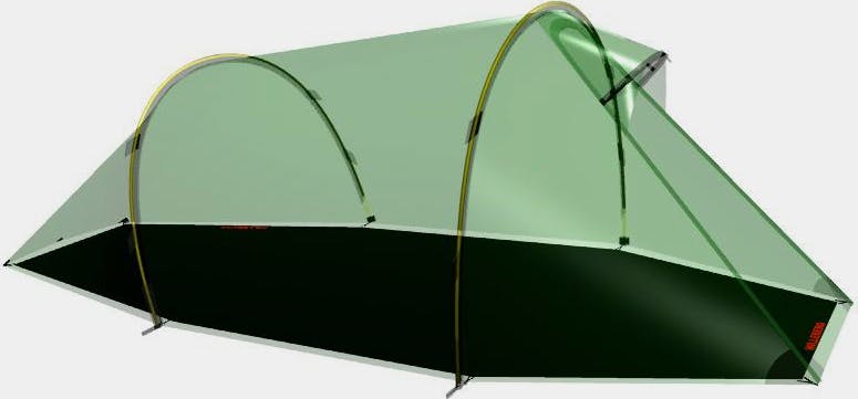 Hilleberg Nallo 2 Footprint  01