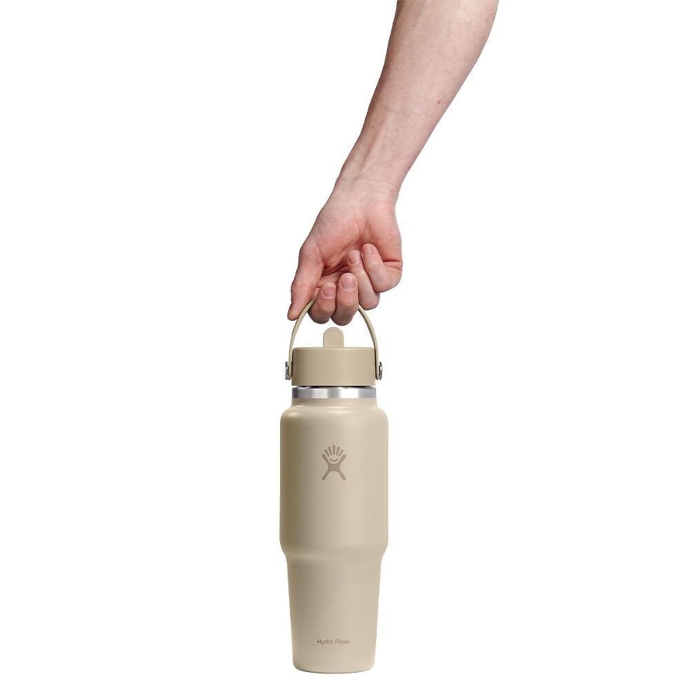 Hydro Flask 32 oz New Flex Straw Travel Bottle Oat 03