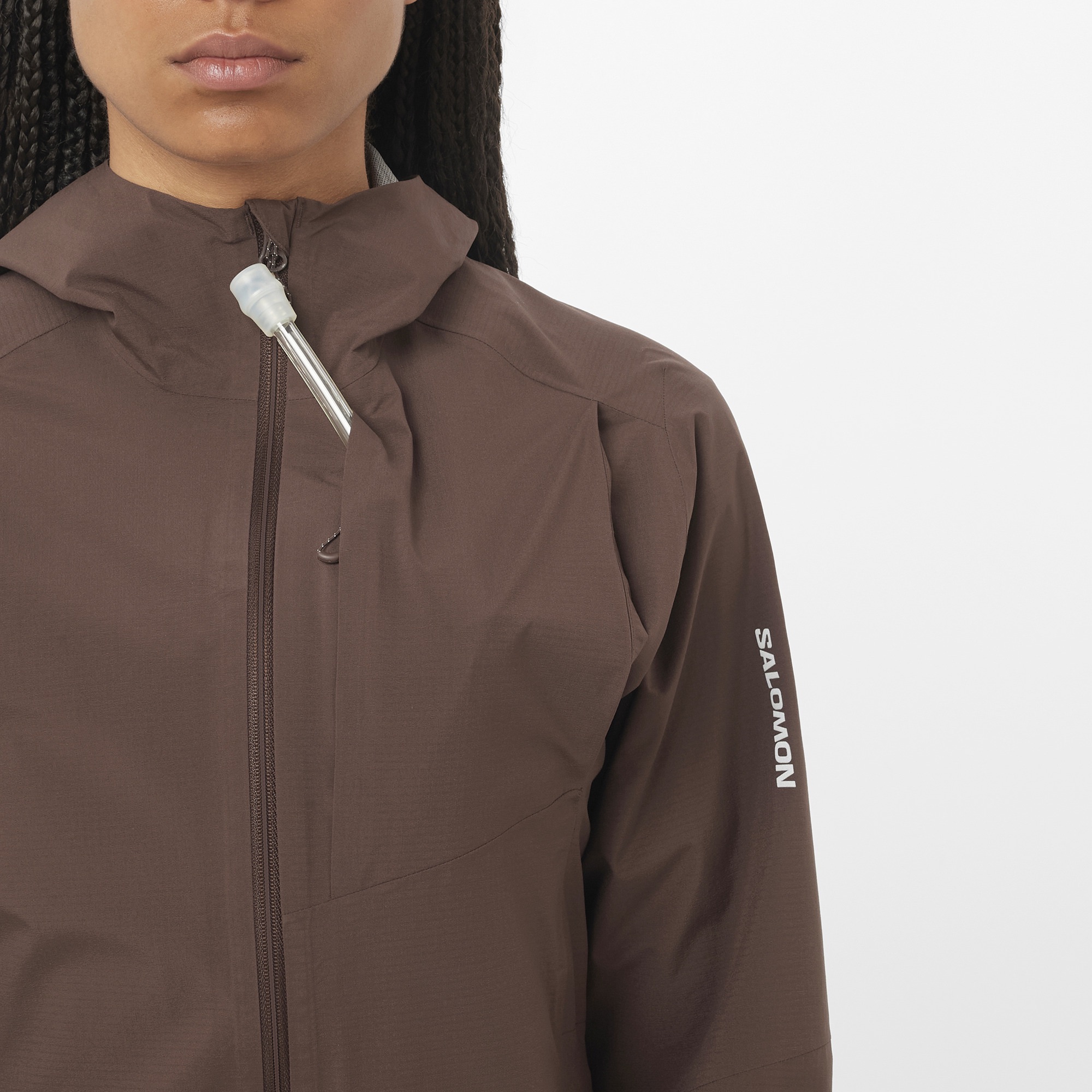 Salomon Women's Bonatti Trail Jacket Coffee 06