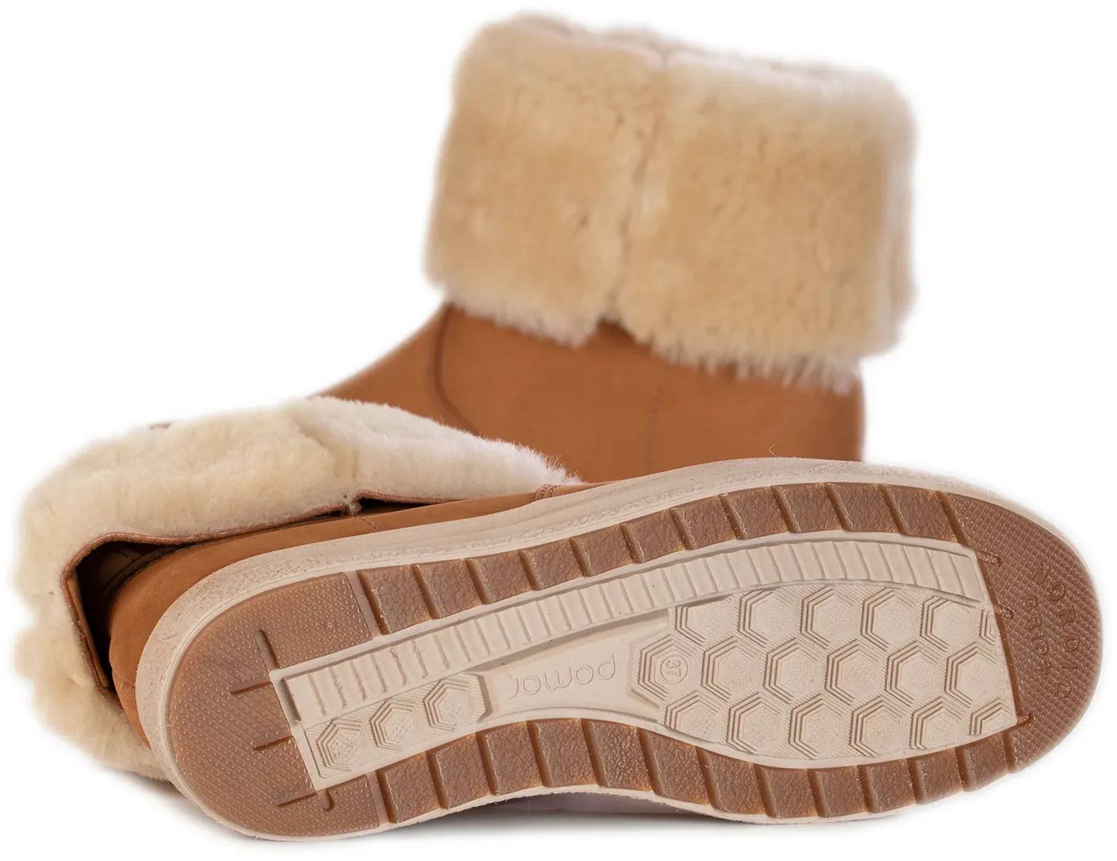 Pomar Women's Paljakka GTX - Naisten talvikengät Tan 08