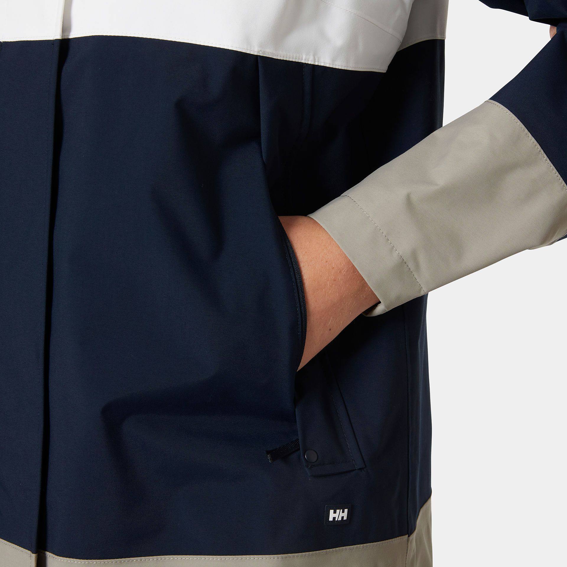 Helly Hansen Women's Koster Raincoat Valkoinen 04