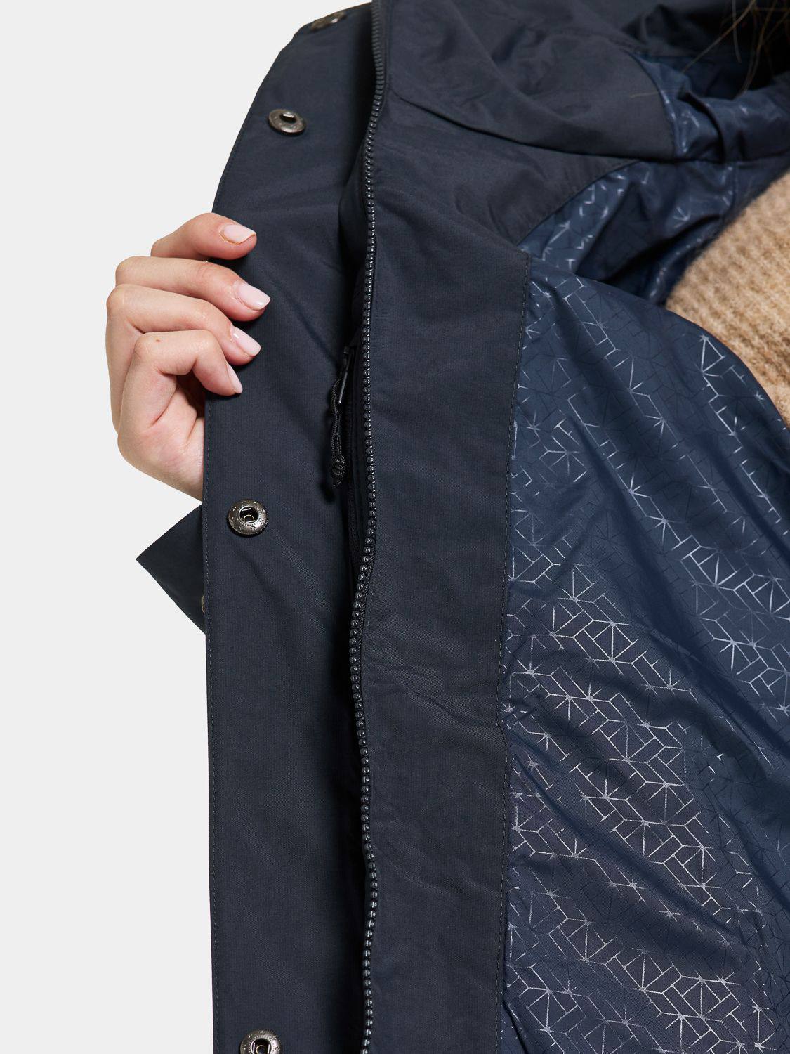 Didriksons Women's Thelma 10 Parka Sininen 11