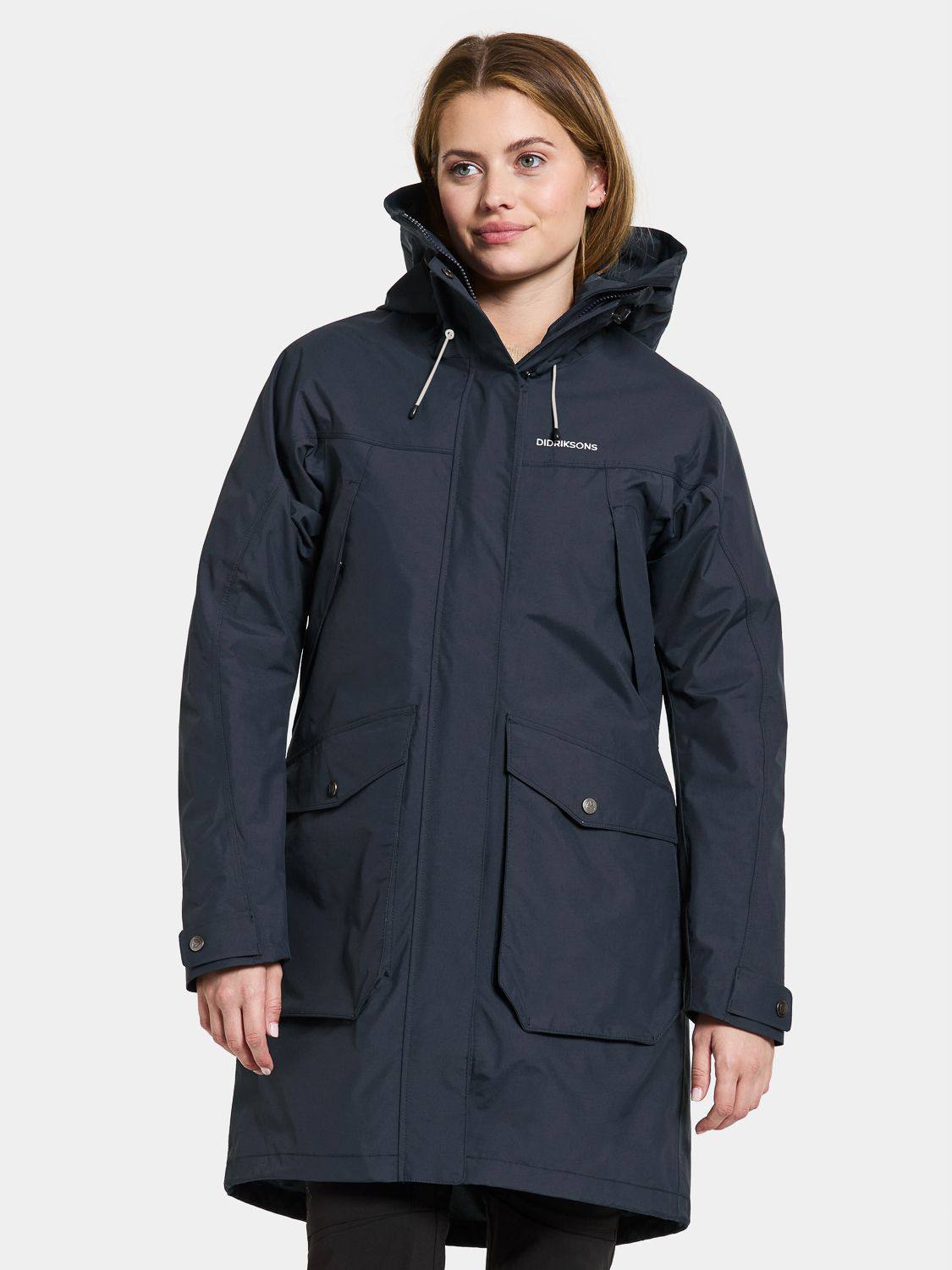 Didriksons Women's Thelma 10 Parka Sininen 02