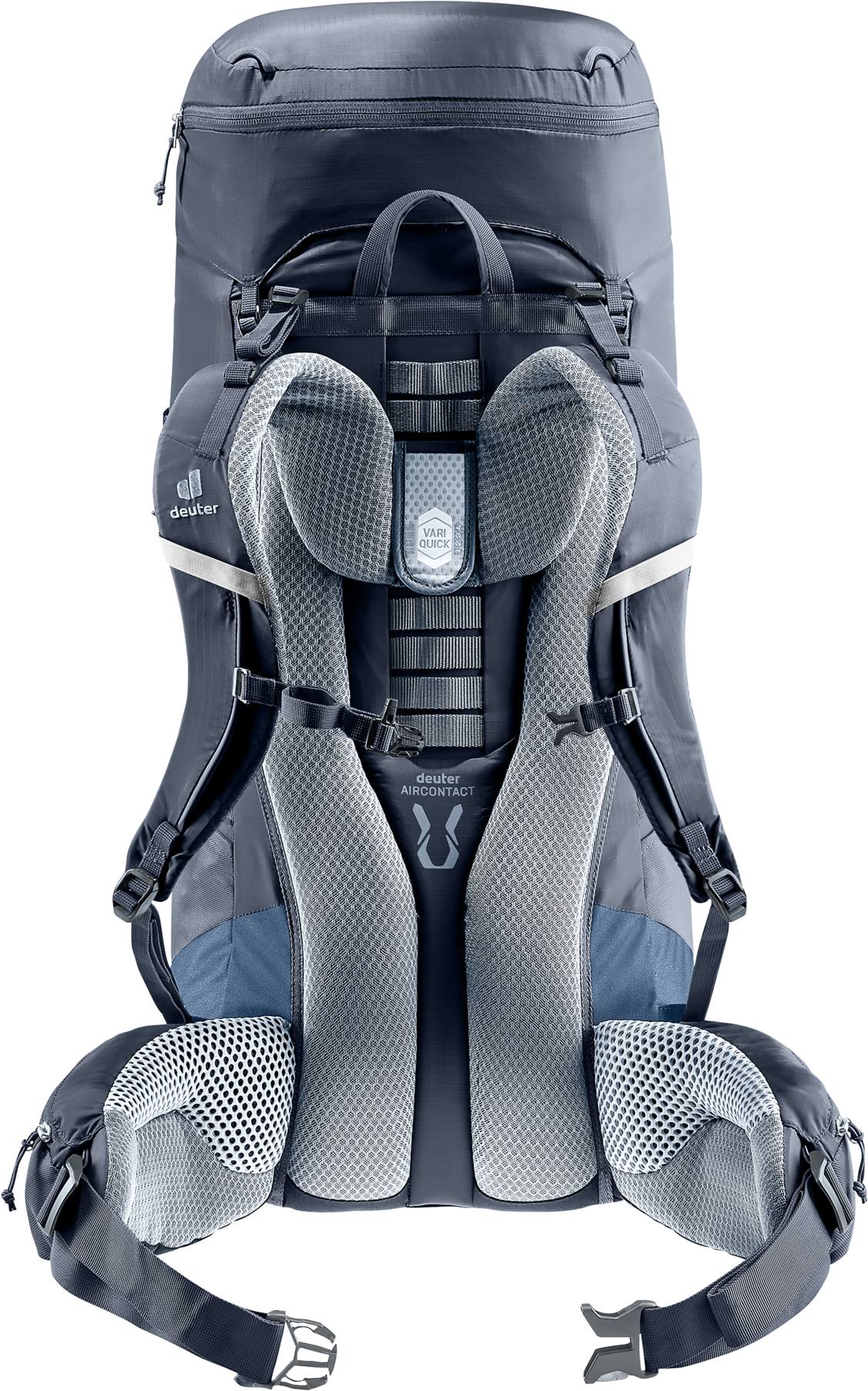Deuter Aircontact Lite 50+10 Black / Blue 02
