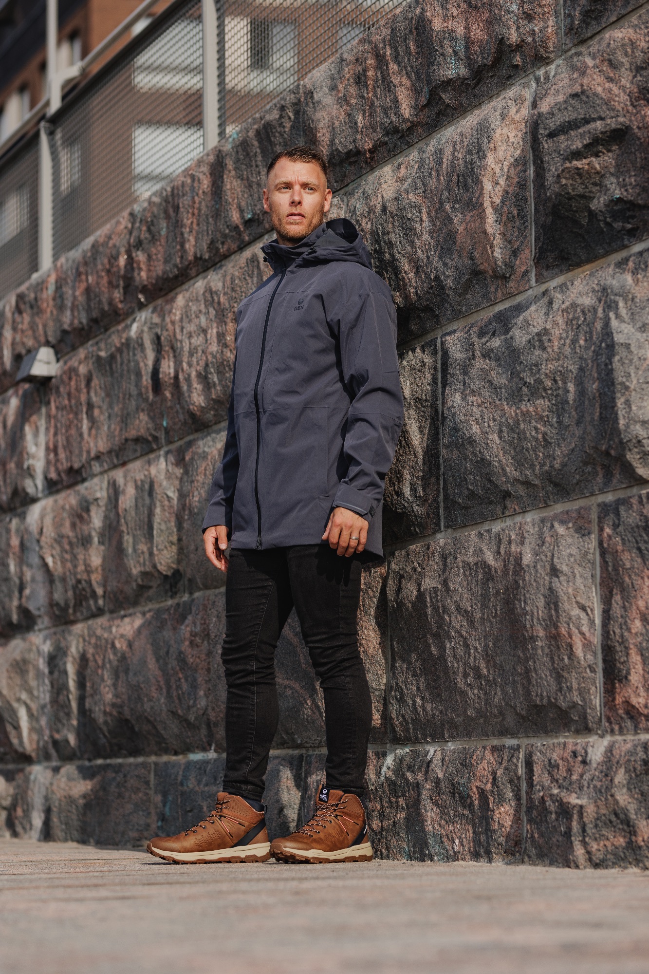 Halti Men's Kallas Parka India Ink Grey 12