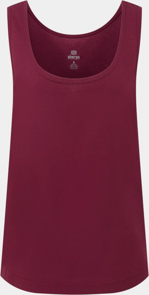 Sherpa Women's Jutnu Scoop Tank Wine 02
