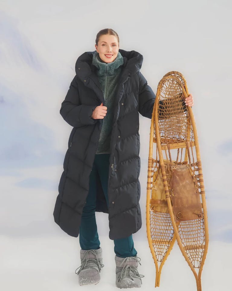 Joutsen Women's Aino Coat - Naisten untuvatakki Musta 03