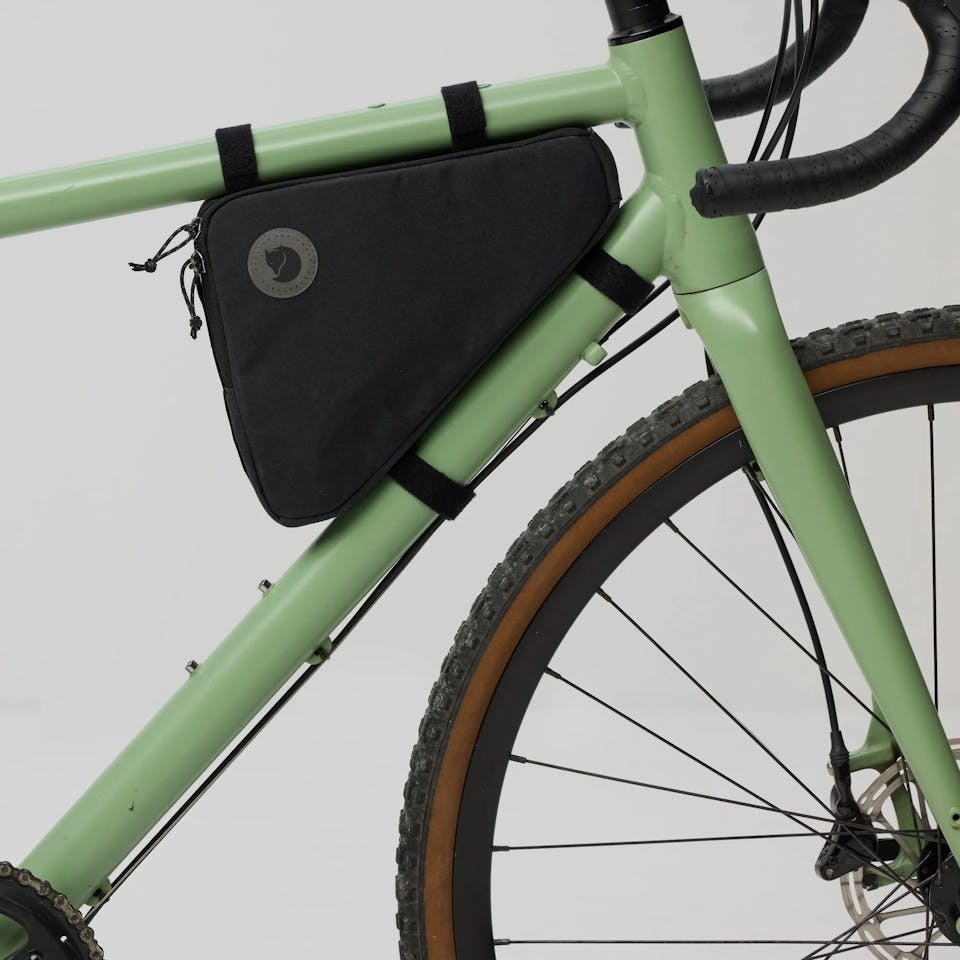Fjällräven Hoja Triangle Frame Bag Musta 13