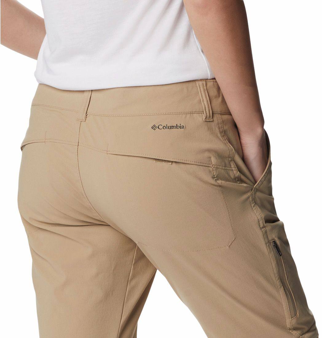 Columbia Women's Saturday Trail II EU Convertible Pant Tan 04