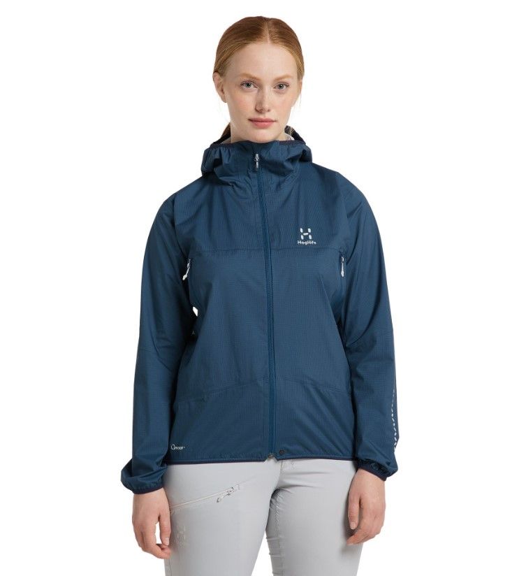Haglöfs Women's L.I.M Proof Jacket M Dark Ocean (Outlet) Dark Ocean 04