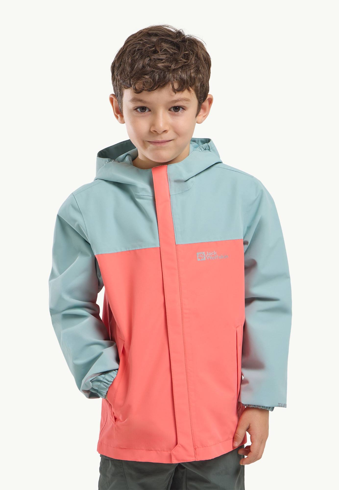 Jack Wolfskin Tucan Jacket Kids Sunset Coral 08