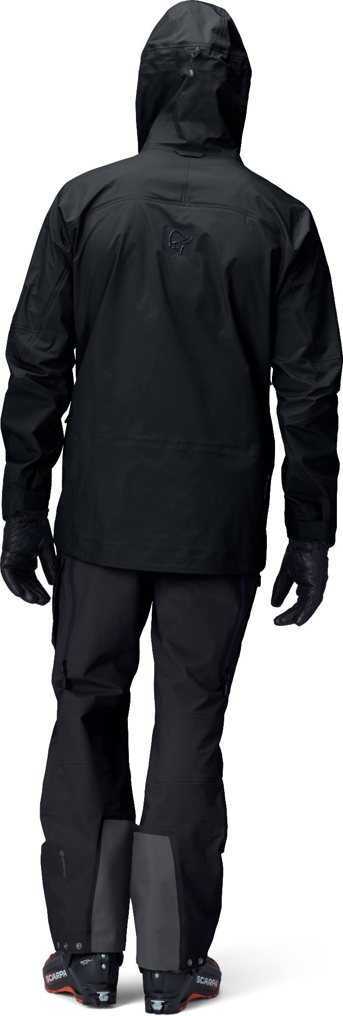 Norrøna Men's Møre GTX Jacket Caviar 04