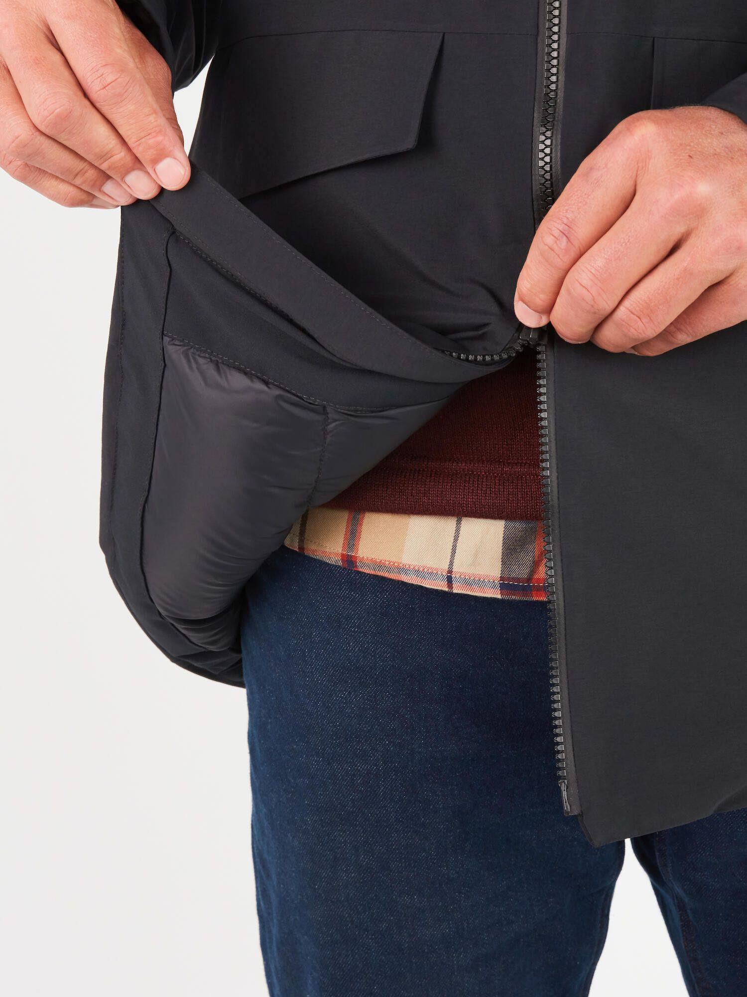 Marmot Men's Oslo GTX Jacket - Miesten vedenpitävä untuvatakki Musta 06