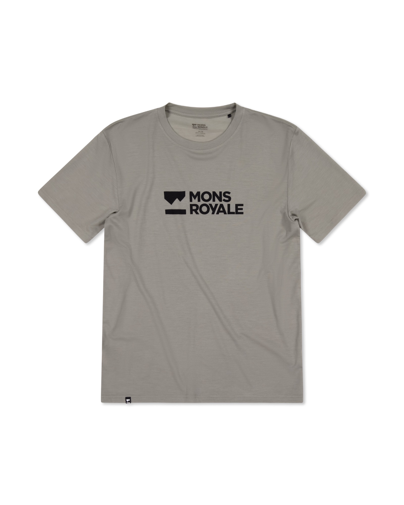 Mons Royale Men's Icon Merino T-Shirt Dried Sage 03
