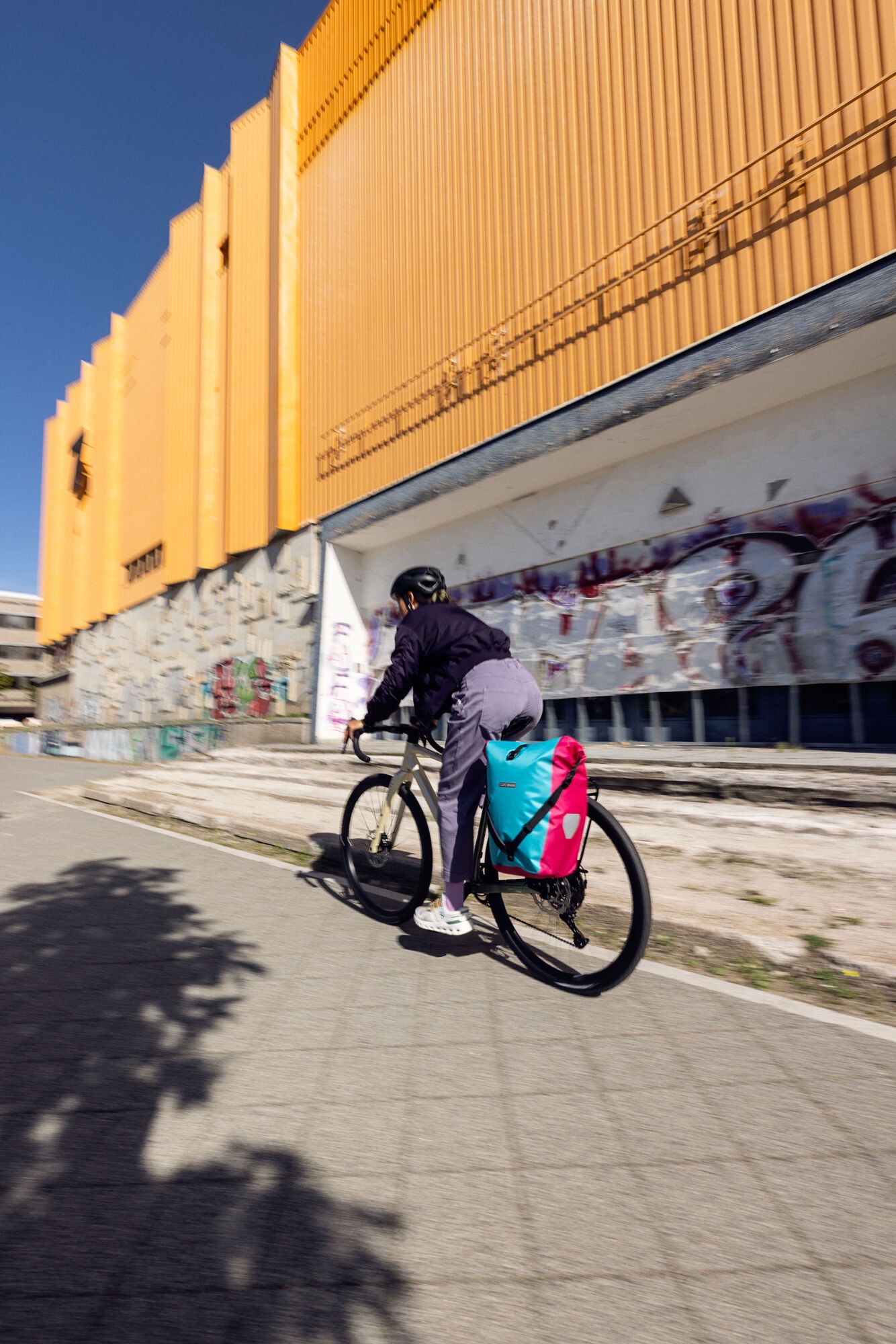 Ortlieb Back-Roller Cyber, yksi kappale Sininen / Pinkki 04