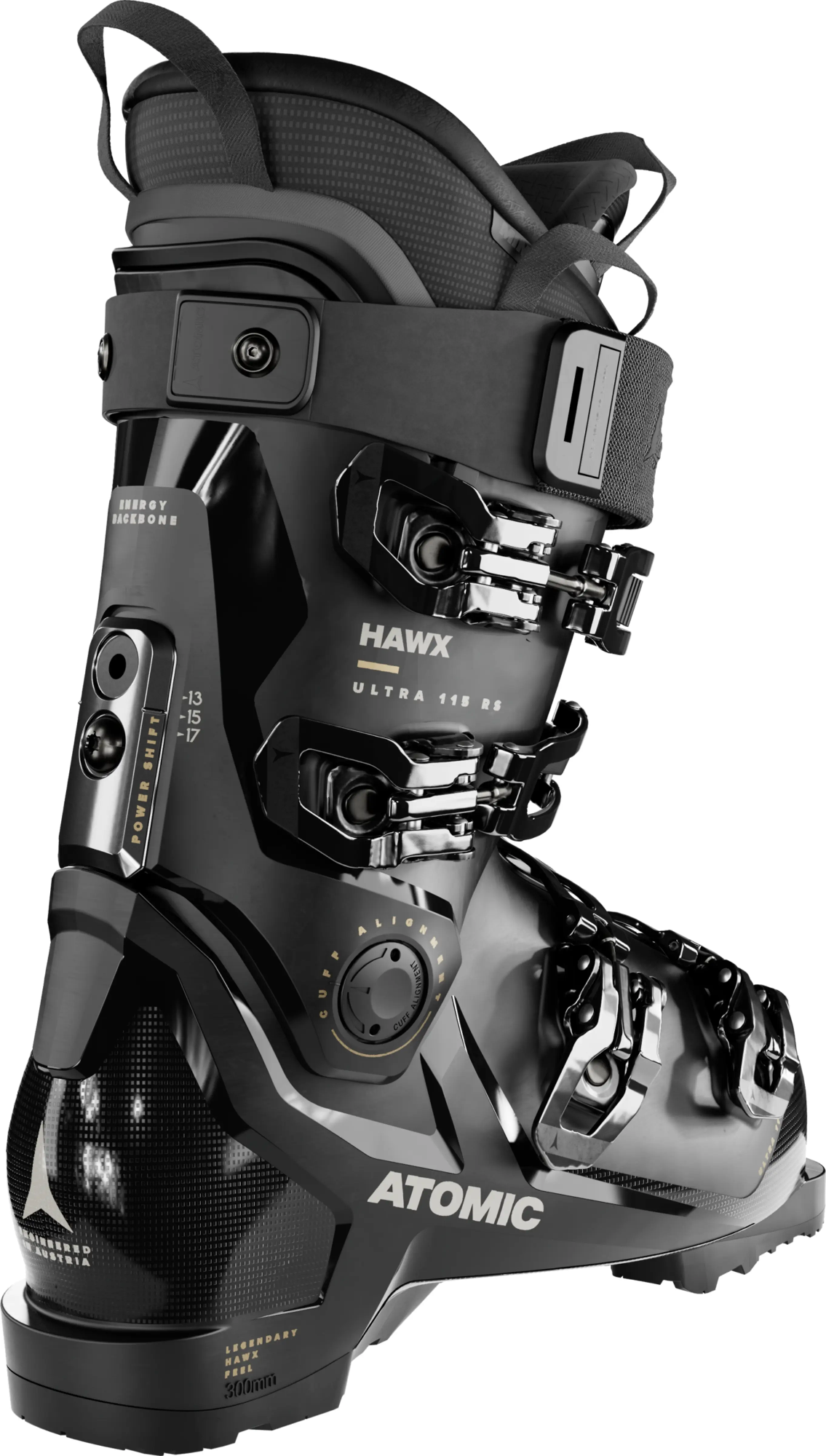 Atomic Hawx Ultra 115S W 23/24 Musta / Kulta 02