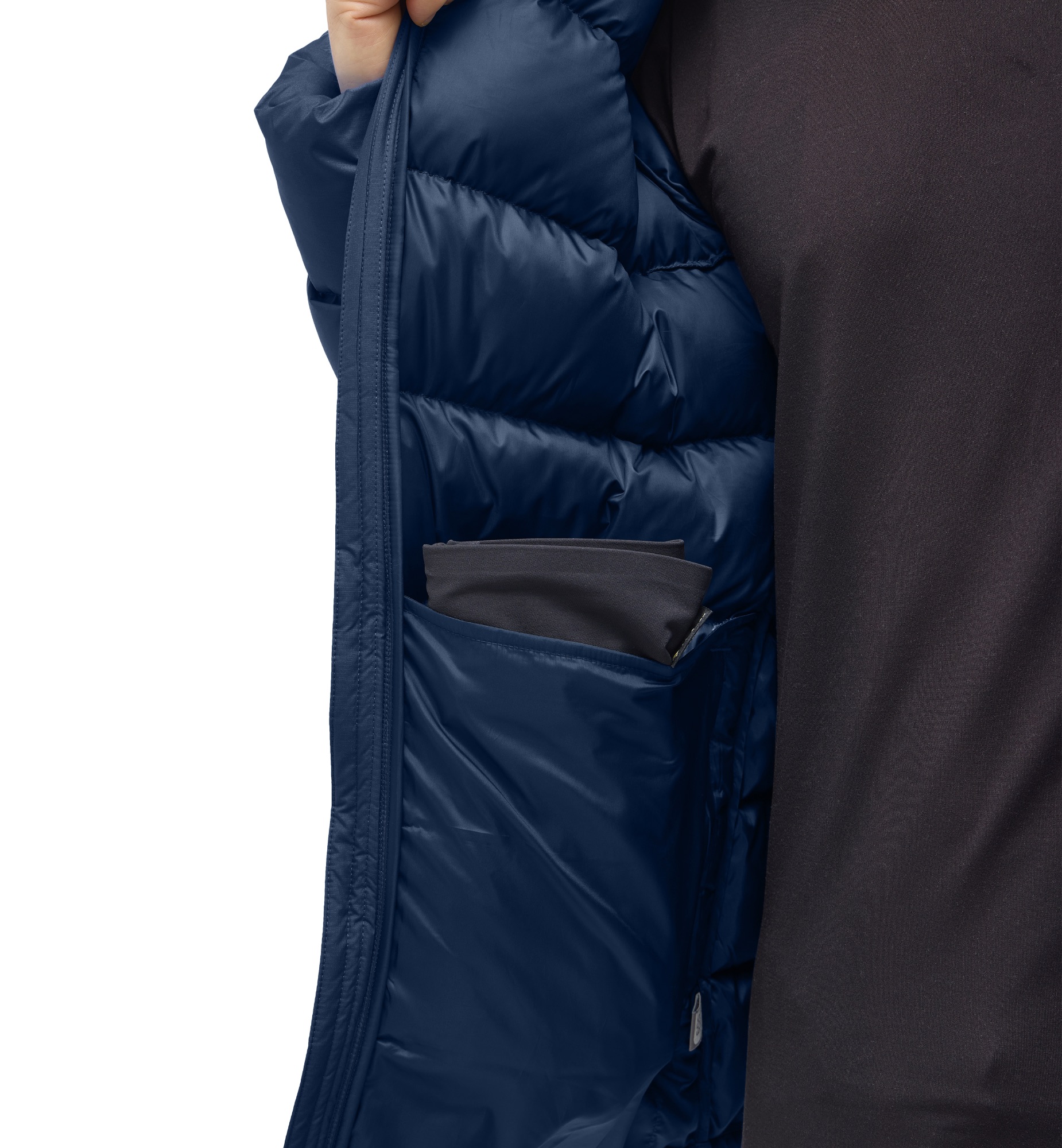 Haglöfs Men's Rosson Down Hood - Miesten untuvatakki Tarn Blue 11