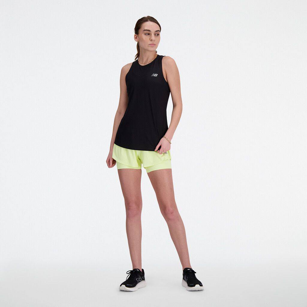 New Balance Women's Jaquard Tank Black 03