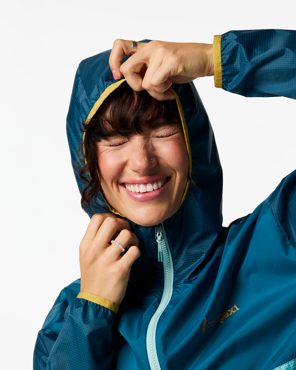 Cotopaxi Women's Teca Half Zip Windbreaker Waikiki 07