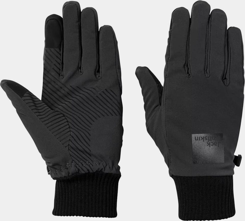 Jack Wolfskin Men's Bike Commute Glove Phantom 01