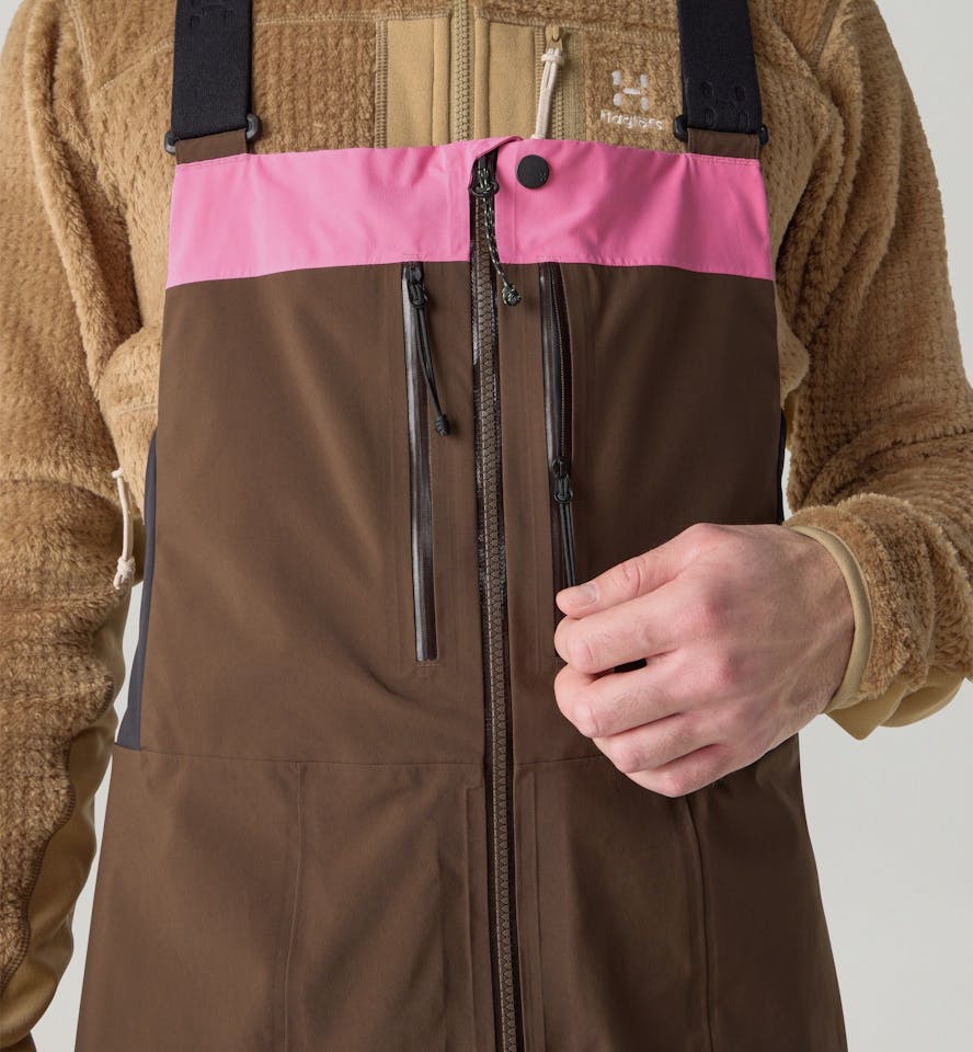 Haglöfs Men's Vassi GTX Pro II Bib Woodland Brown 12