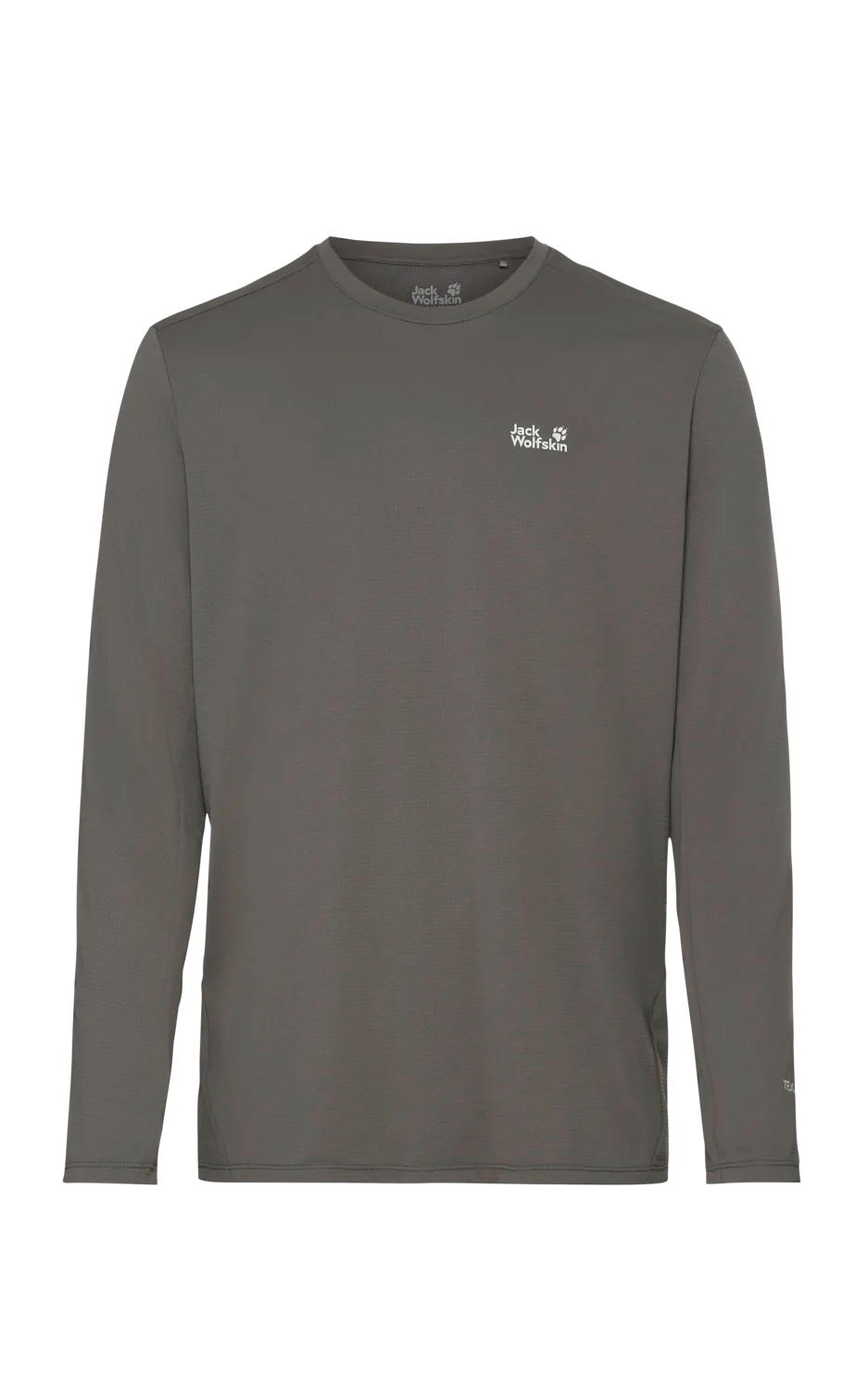 Jack Wolfskin Men's Prelight Suncool Long Sleeve Flint 02